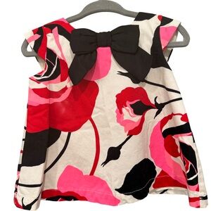 GAP Toddler Dress in Black and Pink